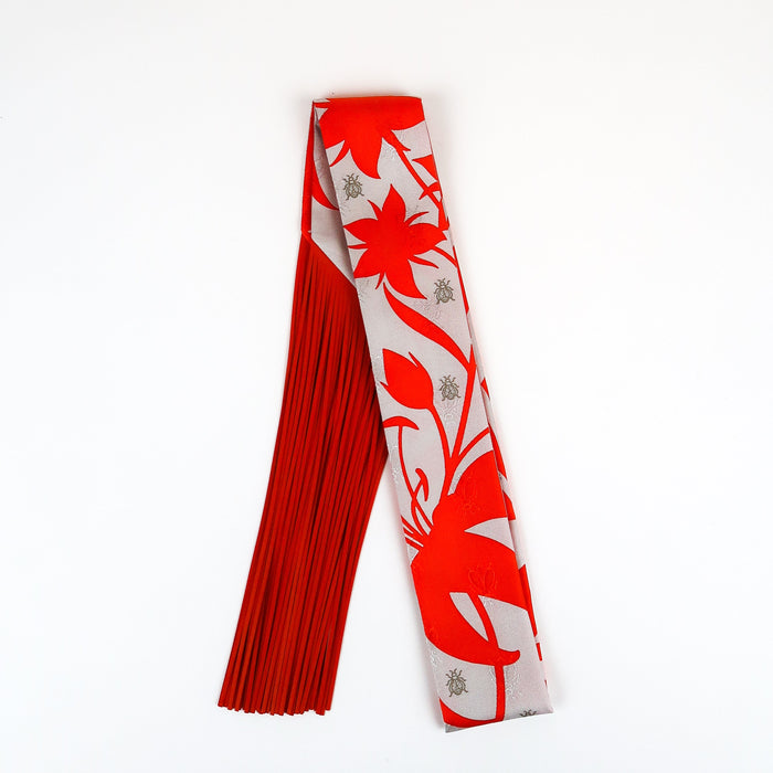 Hermes Bouquet Final Silk Fringed Twilly