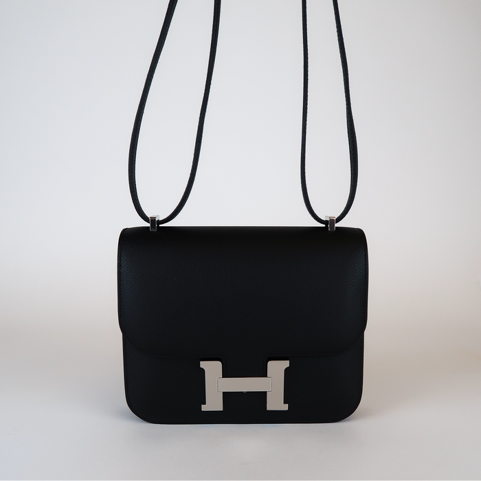Hermès Noir Epsom Constance 18 (PHW | 2026)
