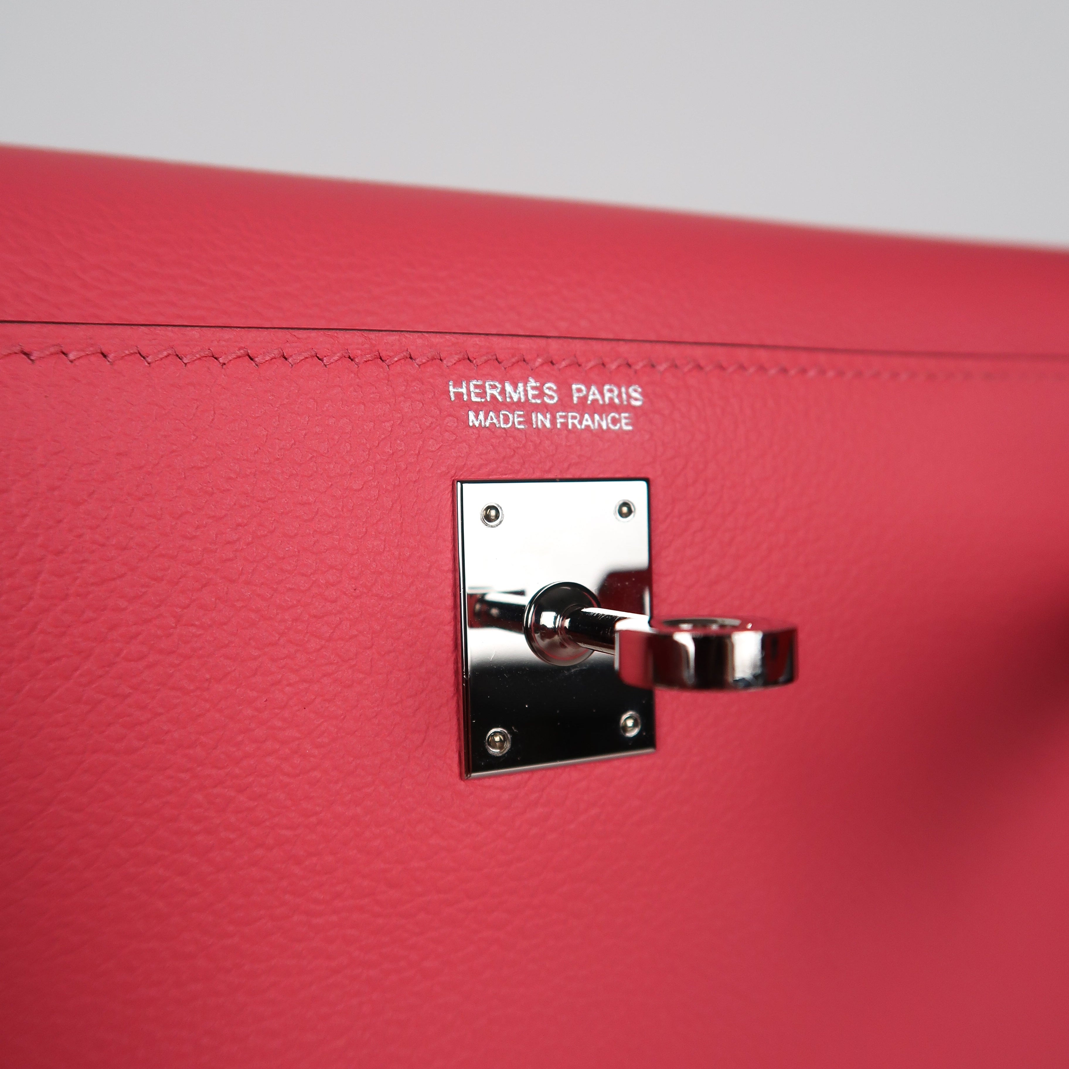 Hermès Rose Azalee Evercolor Kelly Danse 18 (PHW | 2020)