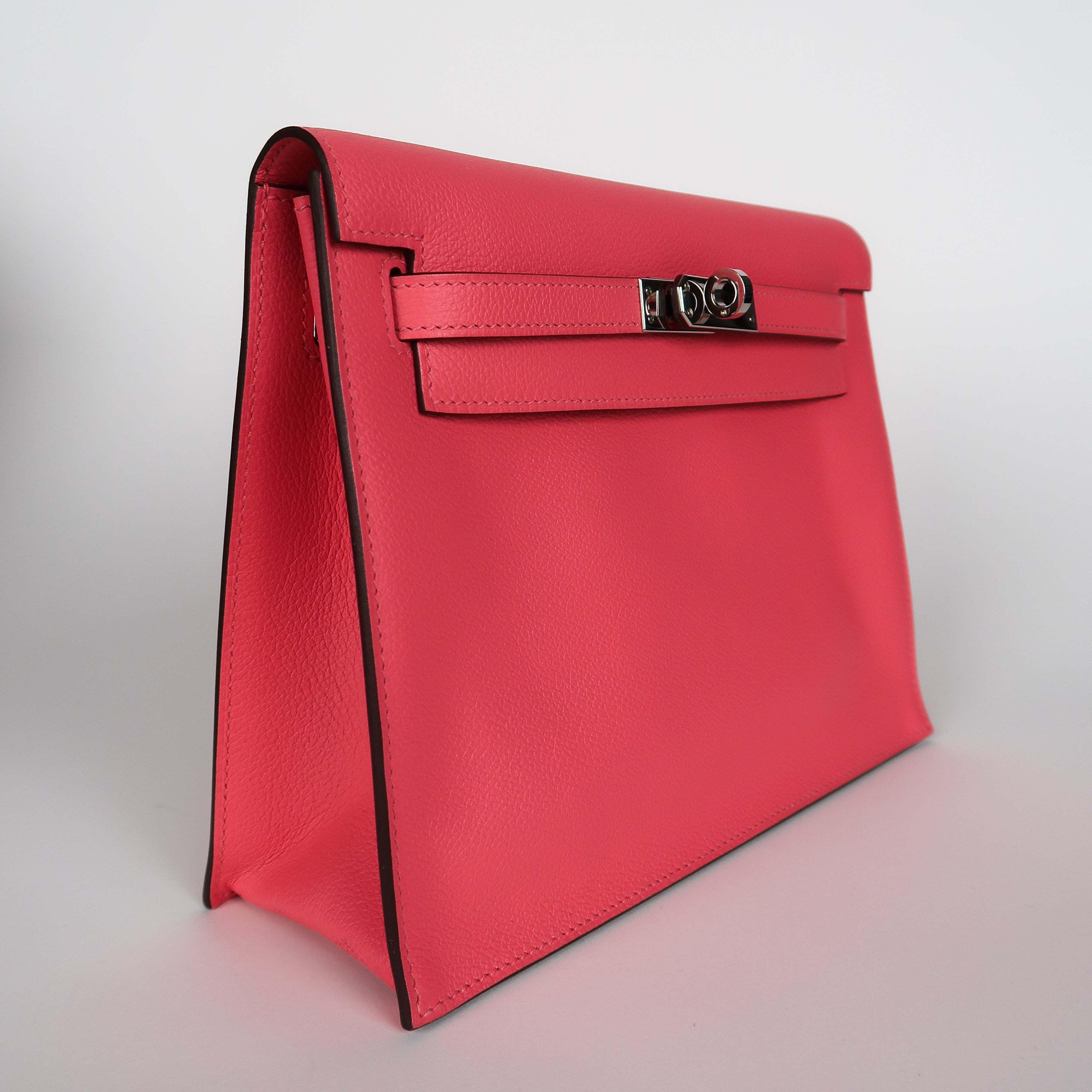 Hermès Rose Azalee Evercolor Kelly Danse 18 (PHW | 2020)