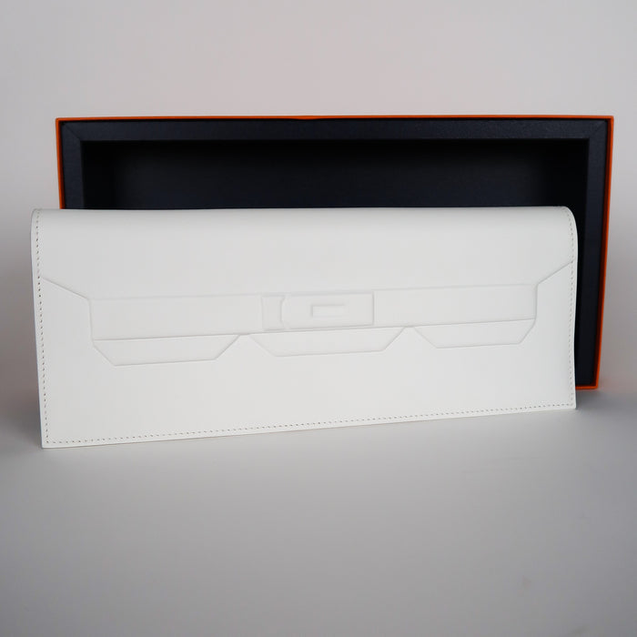 Hermès New White Swift Shadow Birkin Cut (2023)