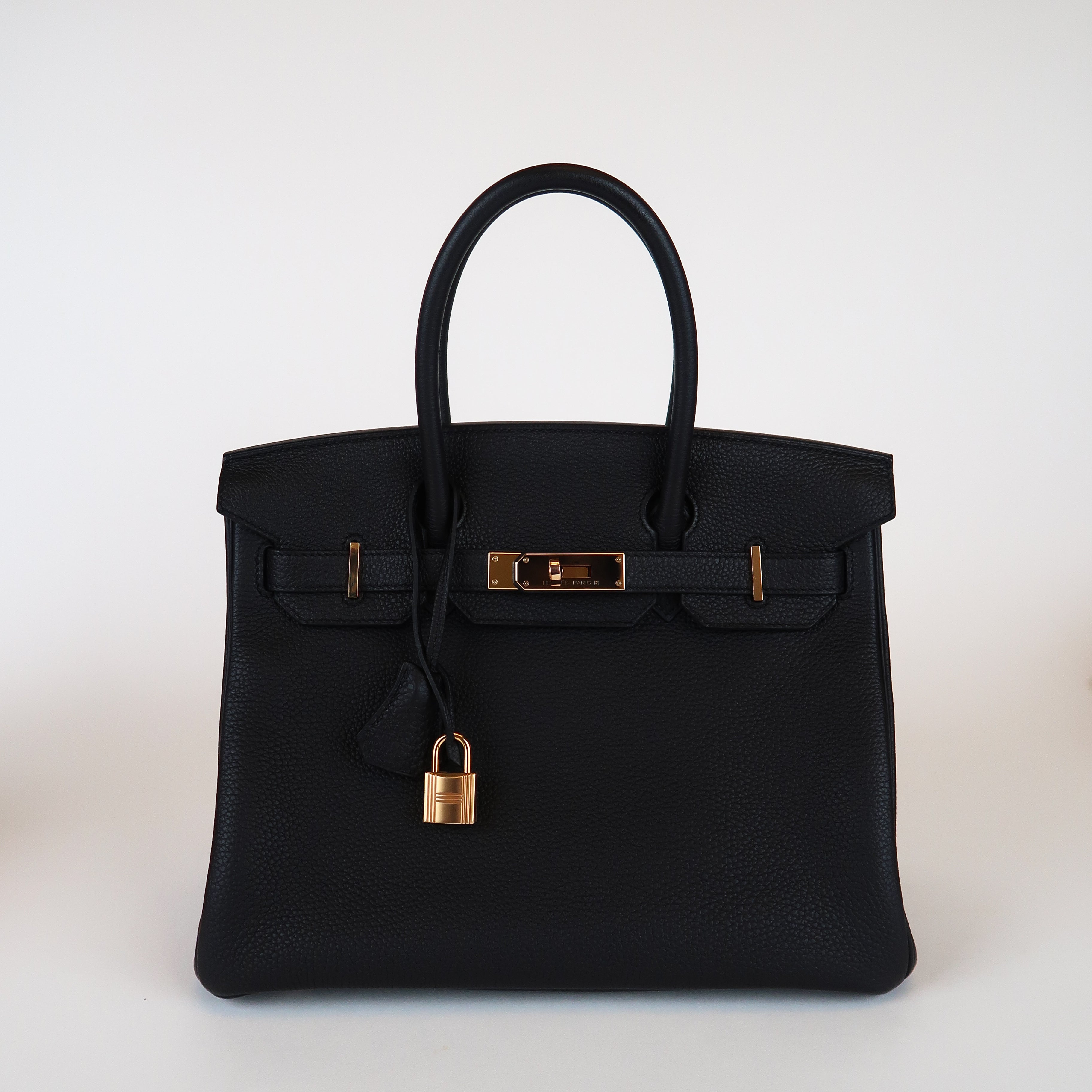 Hermès Noir Togo Birkin 30 (RGHW | 2020)