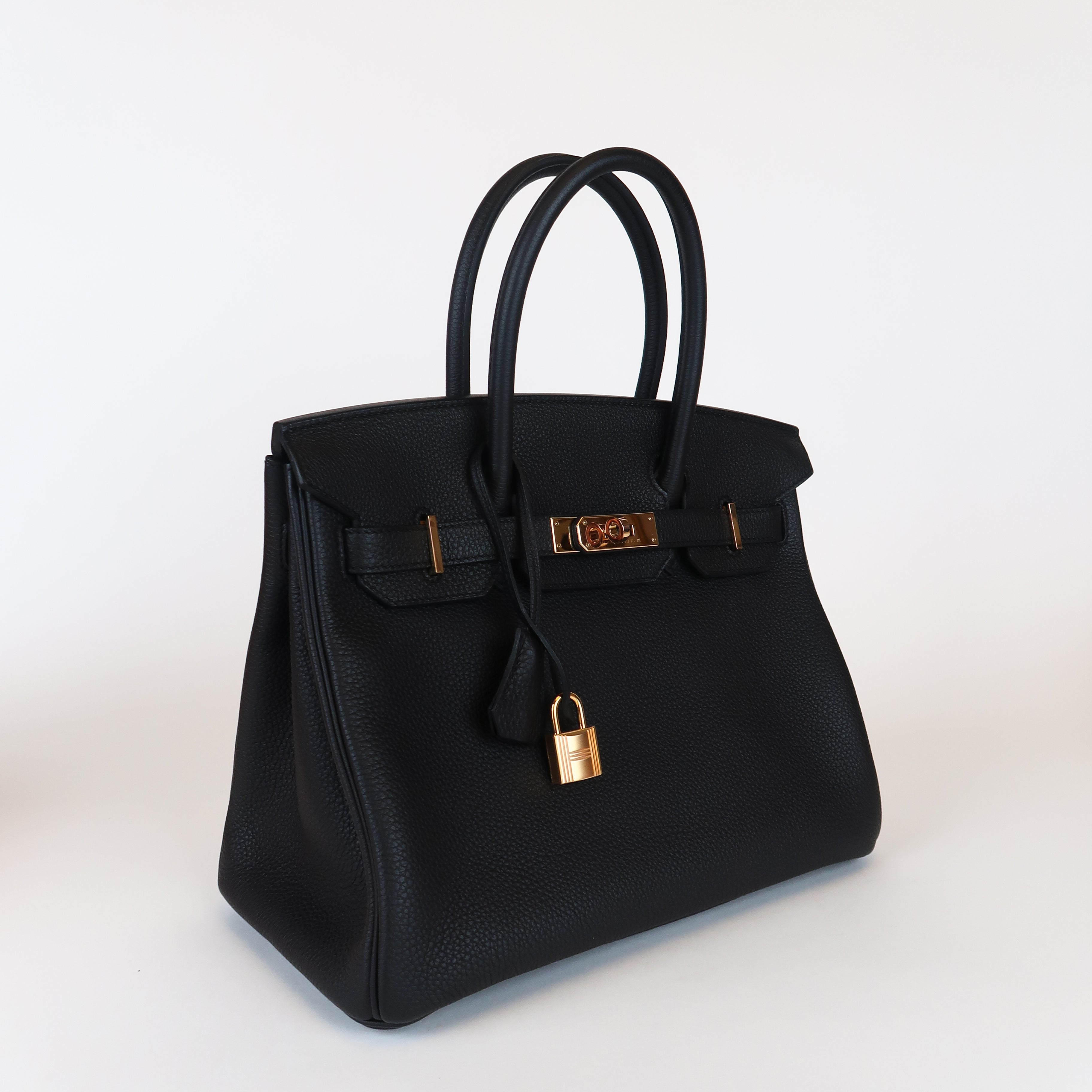 Hermès Noir Togo Birkin 30 (RGHW | 2020)
