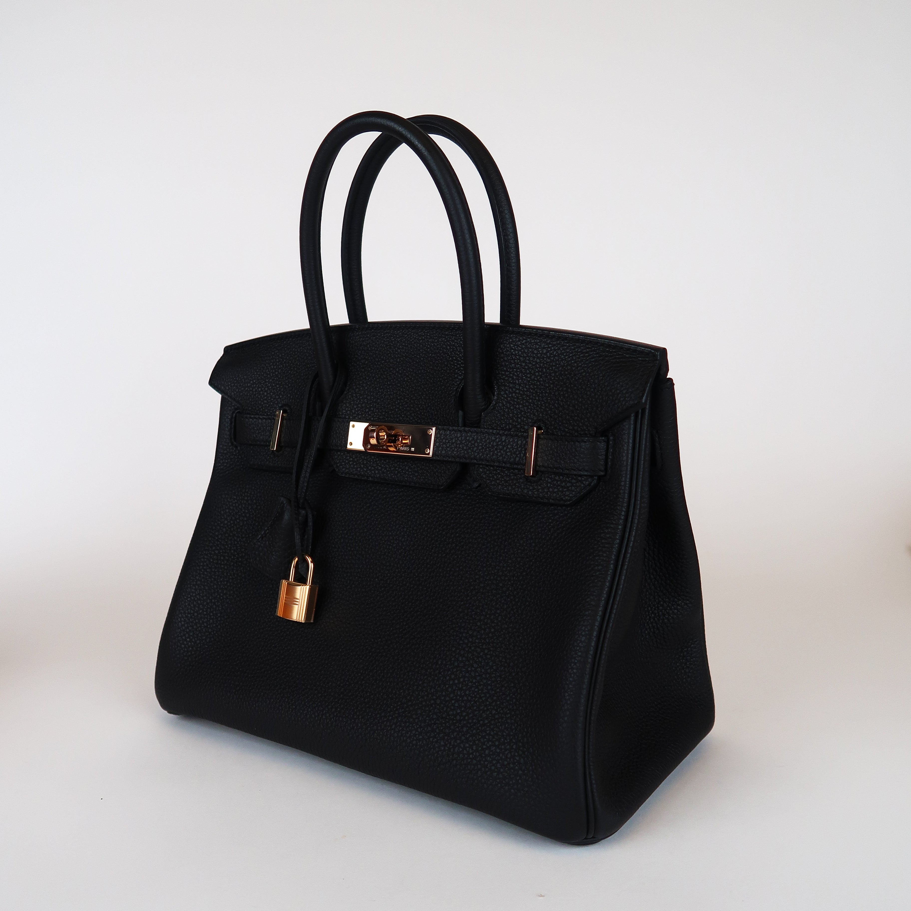 Hermès Noir Togo Birkin 30 (RGHW | 2020)