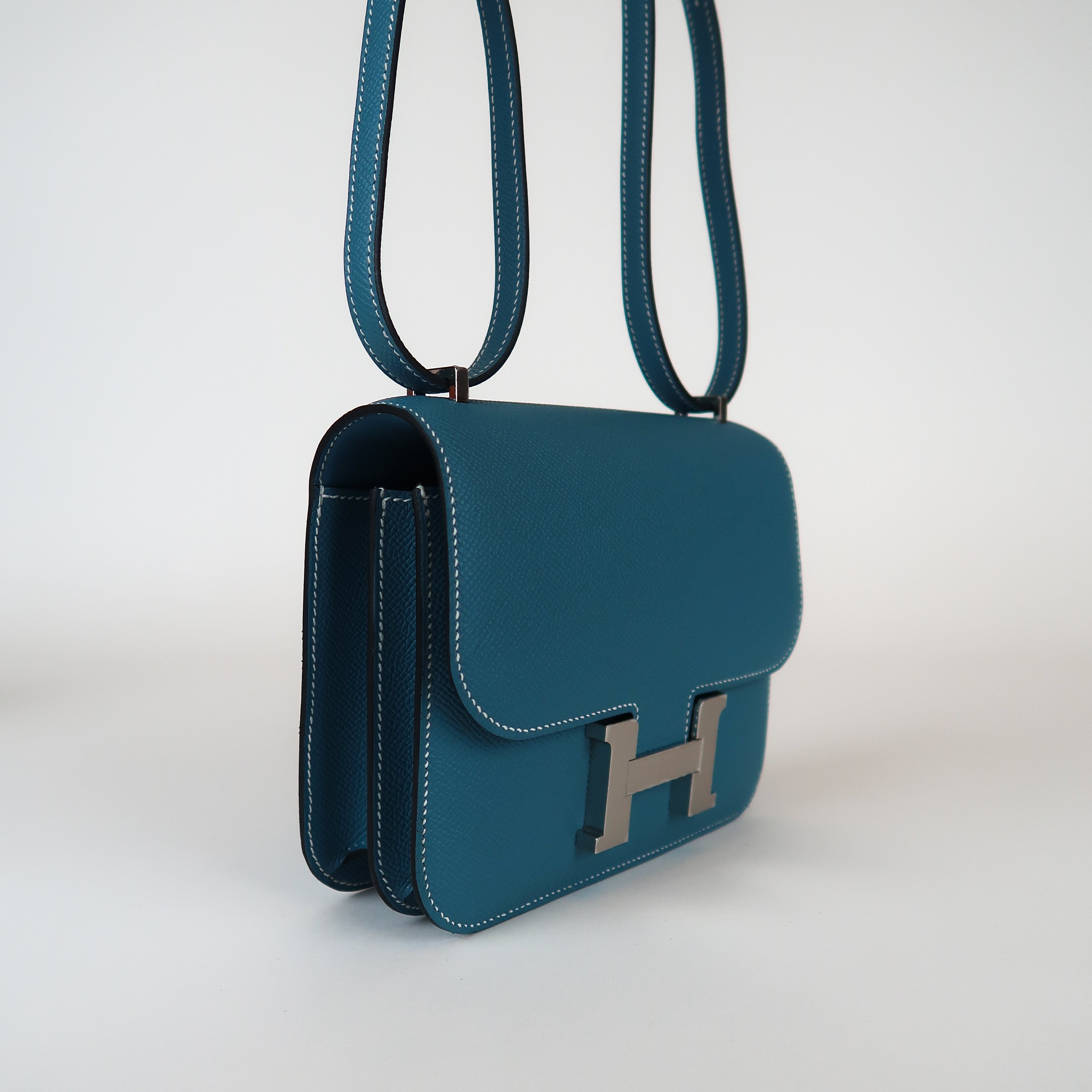 Hermès Bleu Jean Epsom Constance 18 (PHW | 2025)