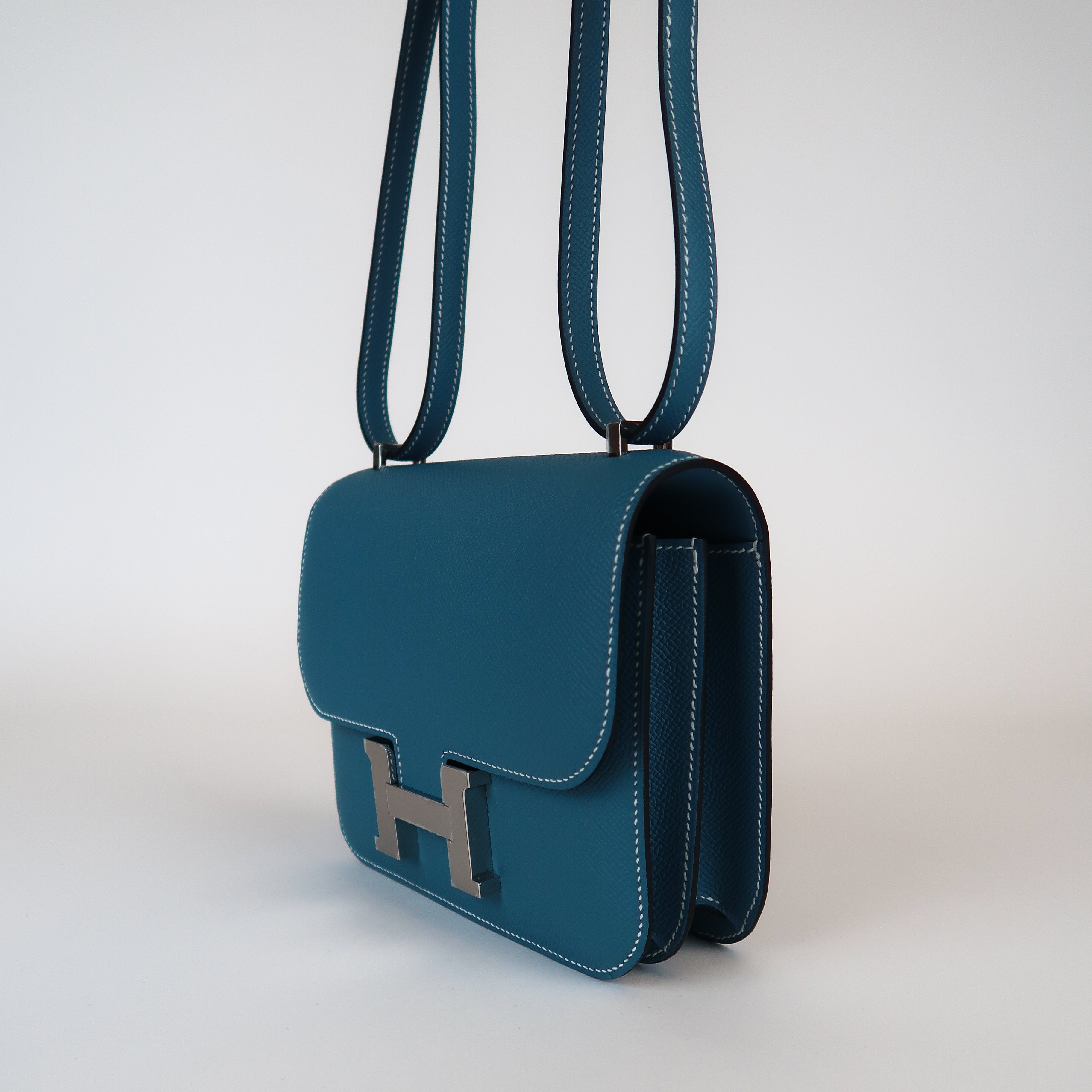 Hermès Bleu Jean Epsom Constance 18 (PHW | 2025)