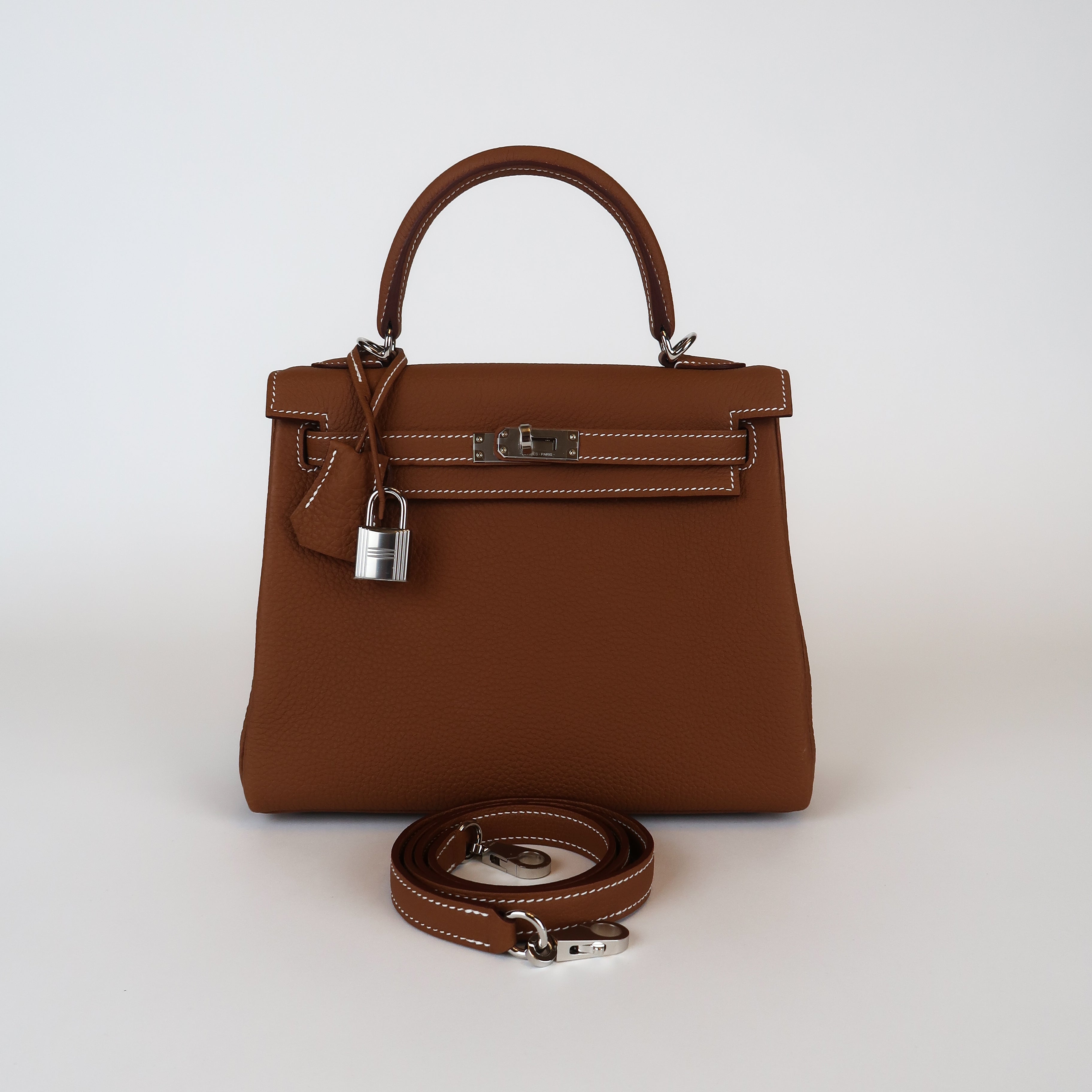 Hermès Gold Togo Kelly 25 (PHW | 2025)