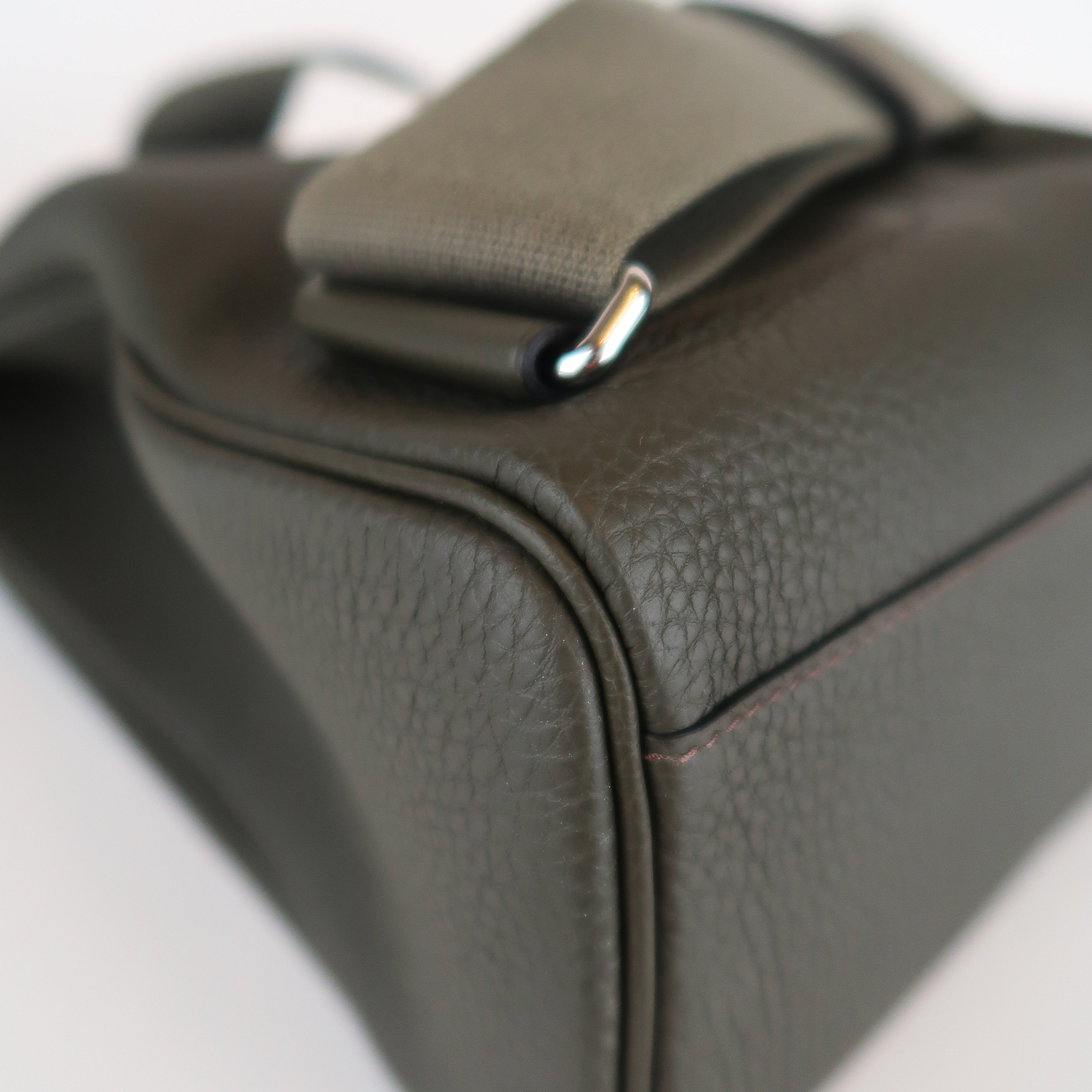 Hermès Vert de Gris Togo Hac a Dos GM (PHW | 2022)