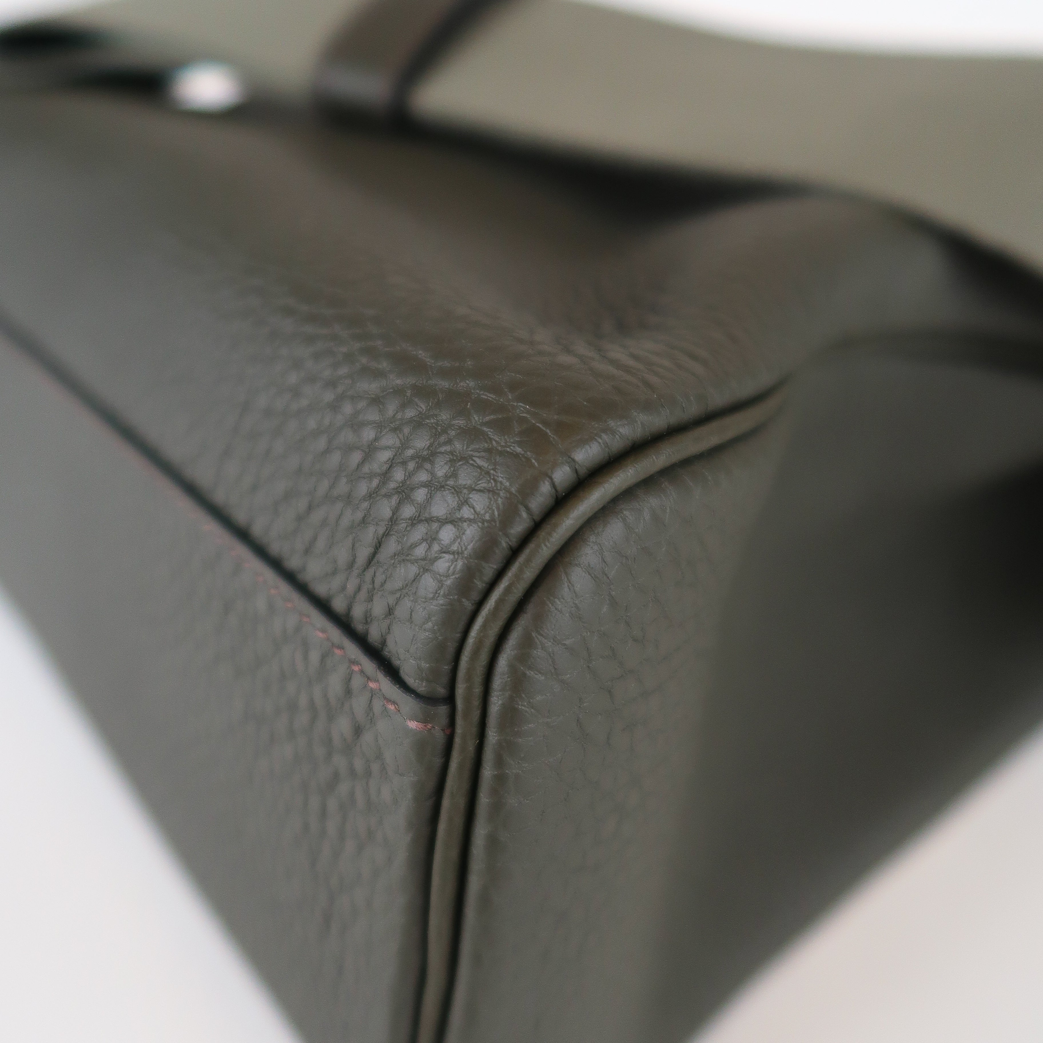 Hermès Vert de Gris Togo Hac a Dos GM (PHW | 2022)