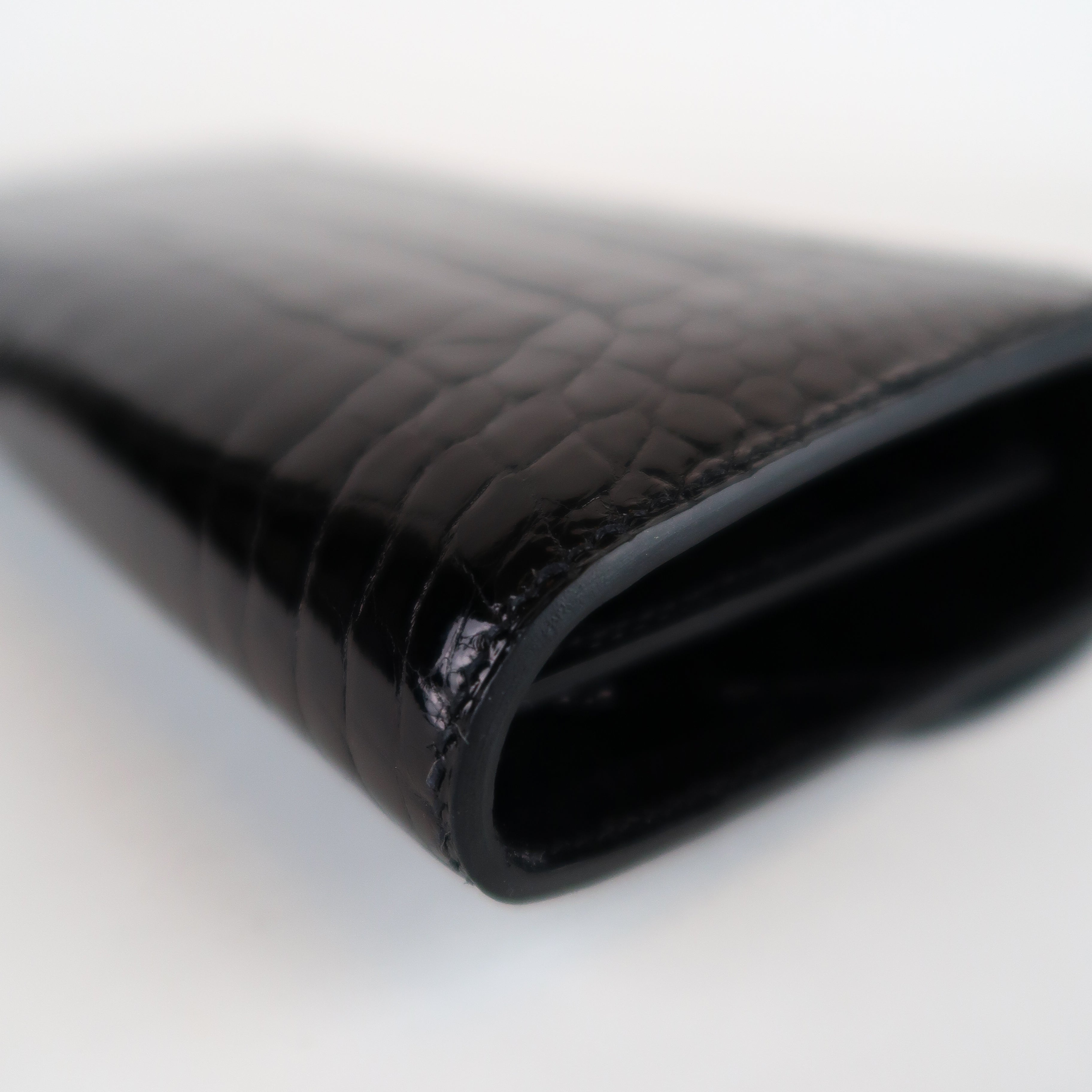 Hermès Noir Shiny Alligator Constance To Go (GHW | 2023)