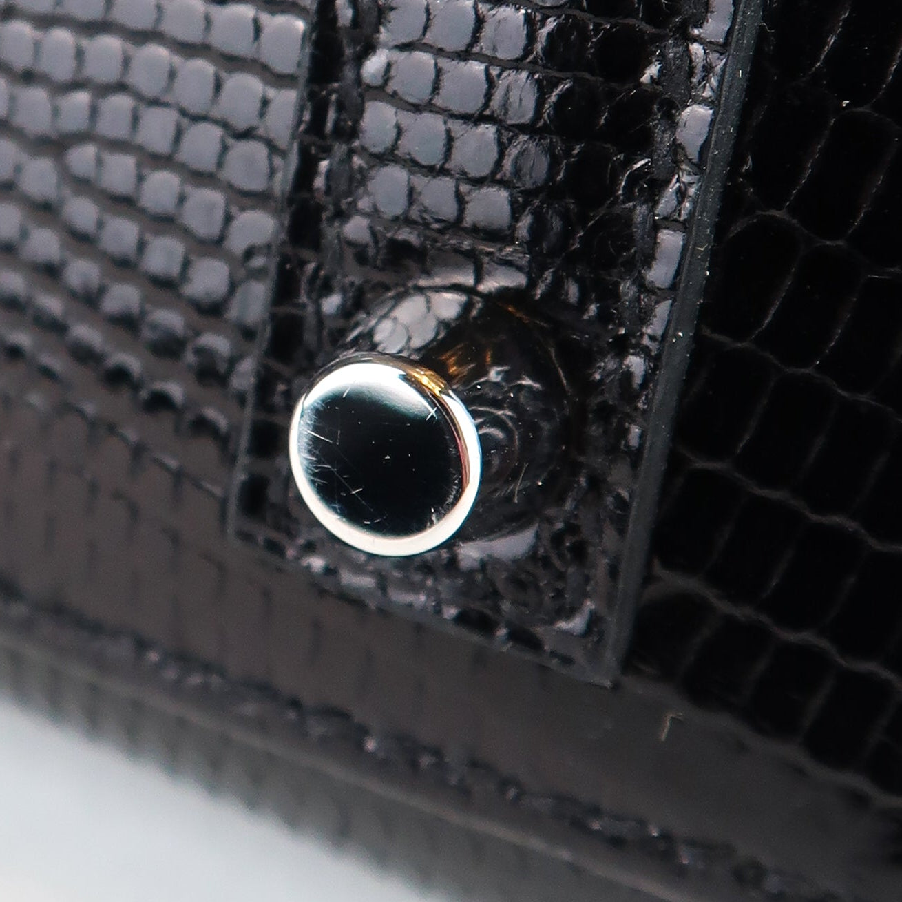 Hermès Noir Niloticus Lizard Birkin 20 (PHW | 2024)