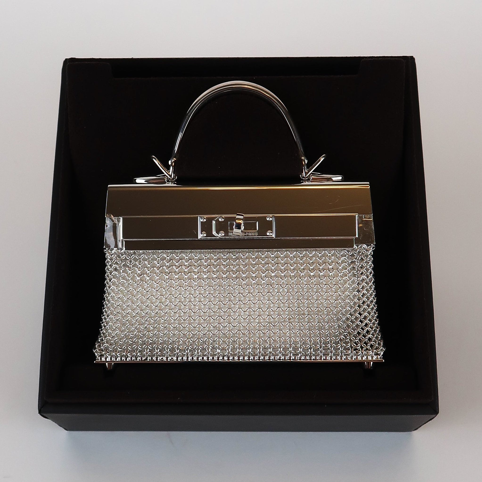 Hermès Kellymorphose Sac Bijou Chaîne Sterling Silver