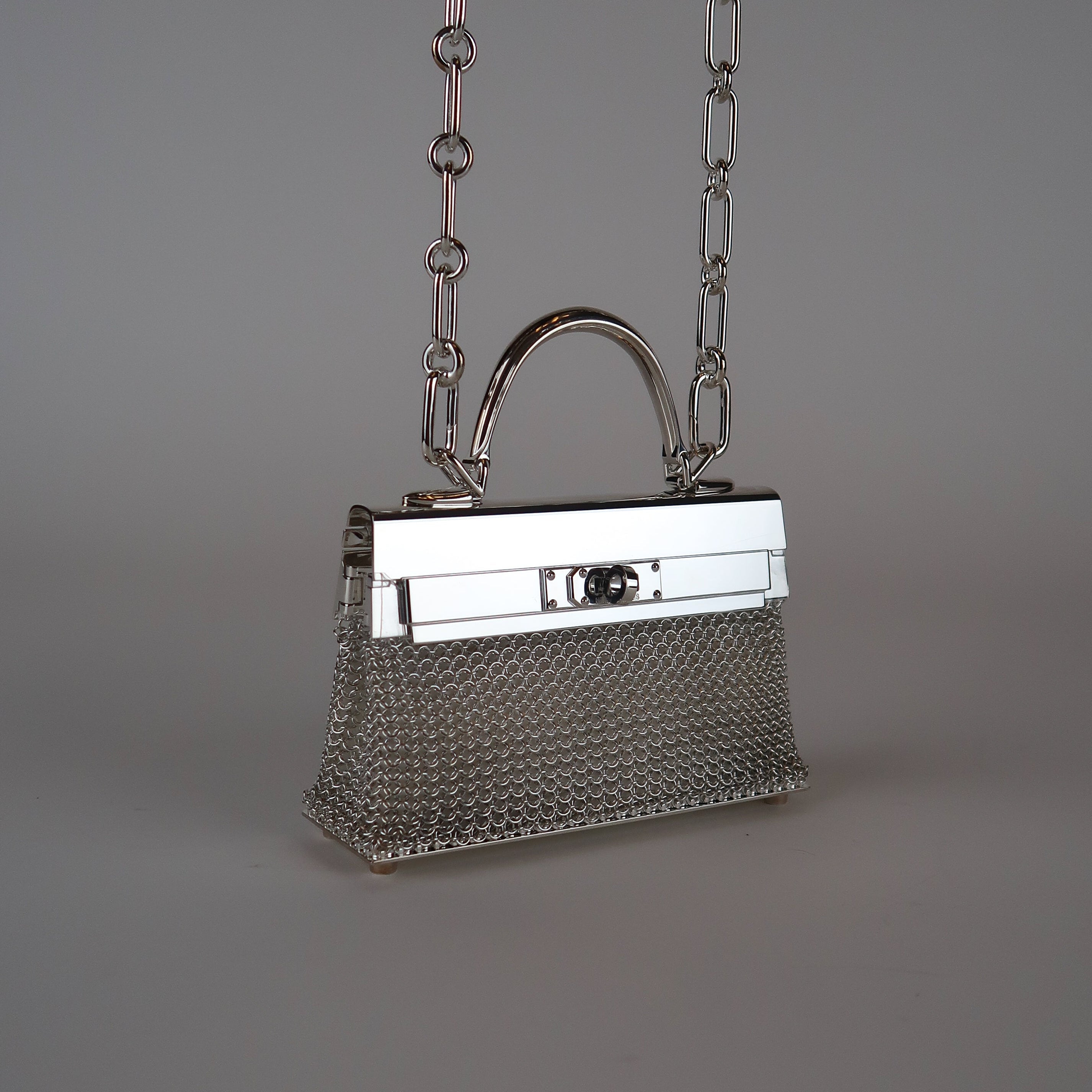 Hermès Kellymorphose Sac Bijou Chaîne Sterling Silver