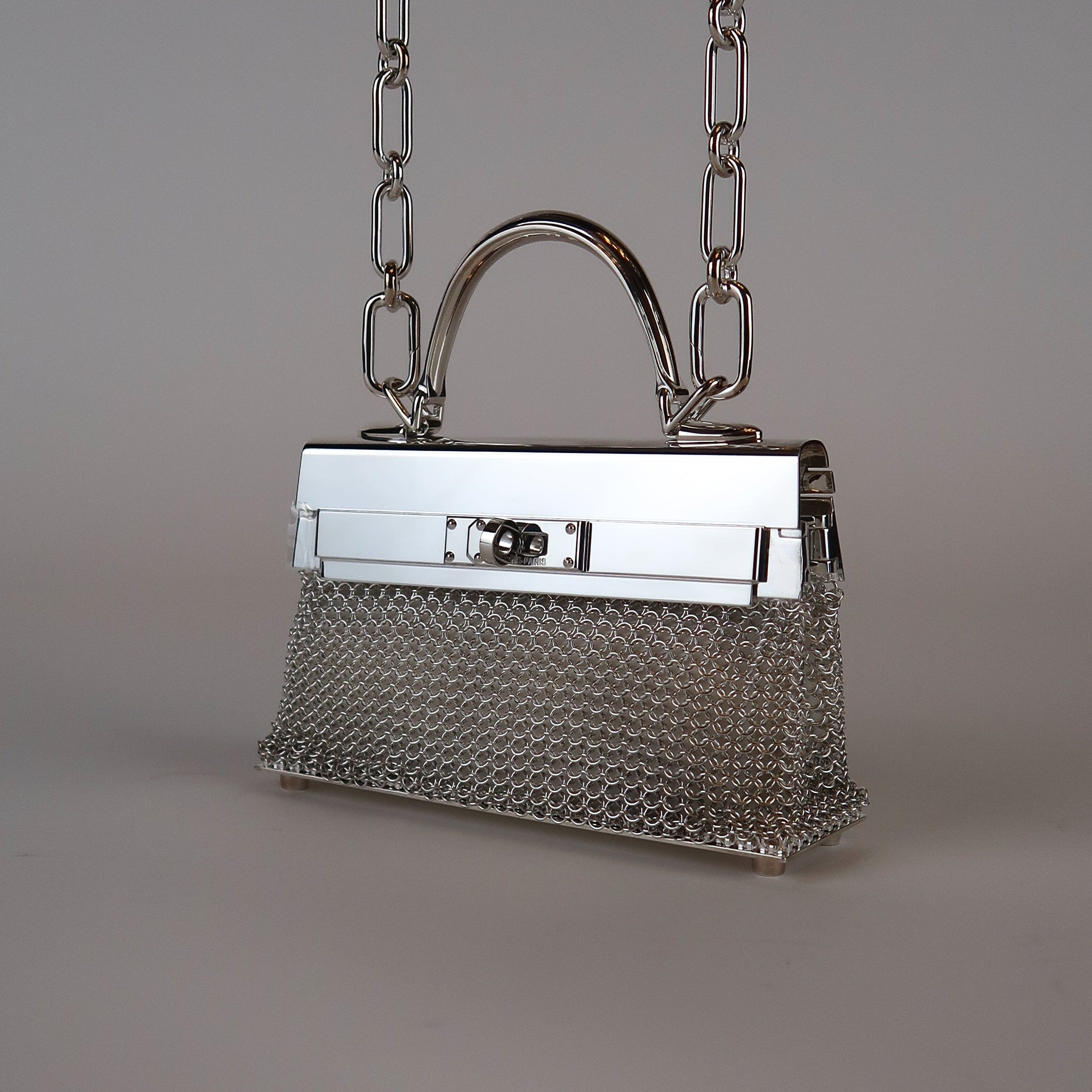 Hermès Kellymorphose Sac Bijou Chaîne Sterling Silver