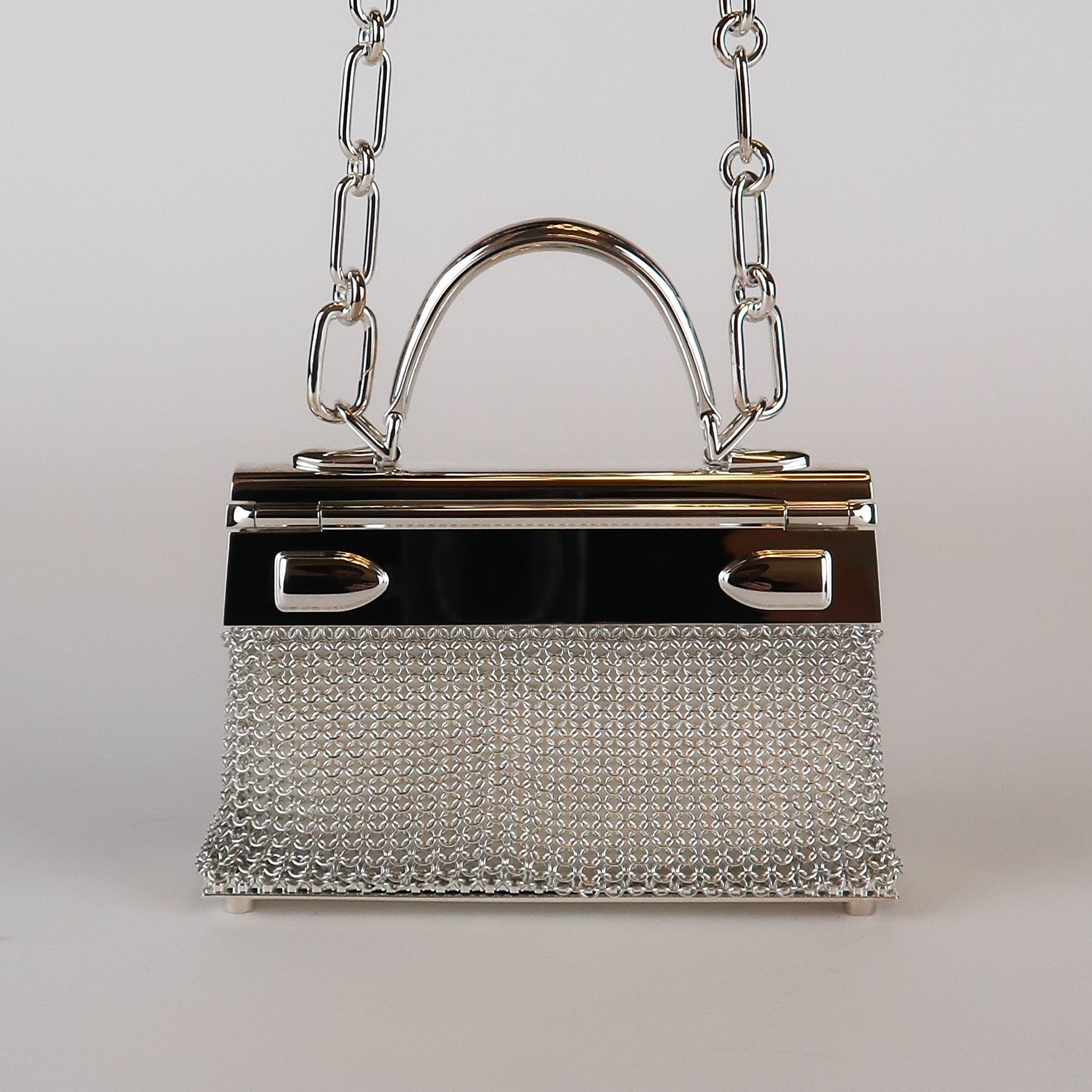 Hermès Kellymorphose Sac Bijou Chaîne Sterling Silver