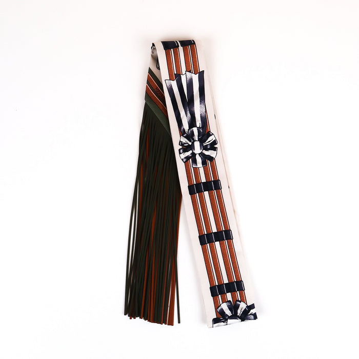 Hermès Jumping Fringe Silk Twilly