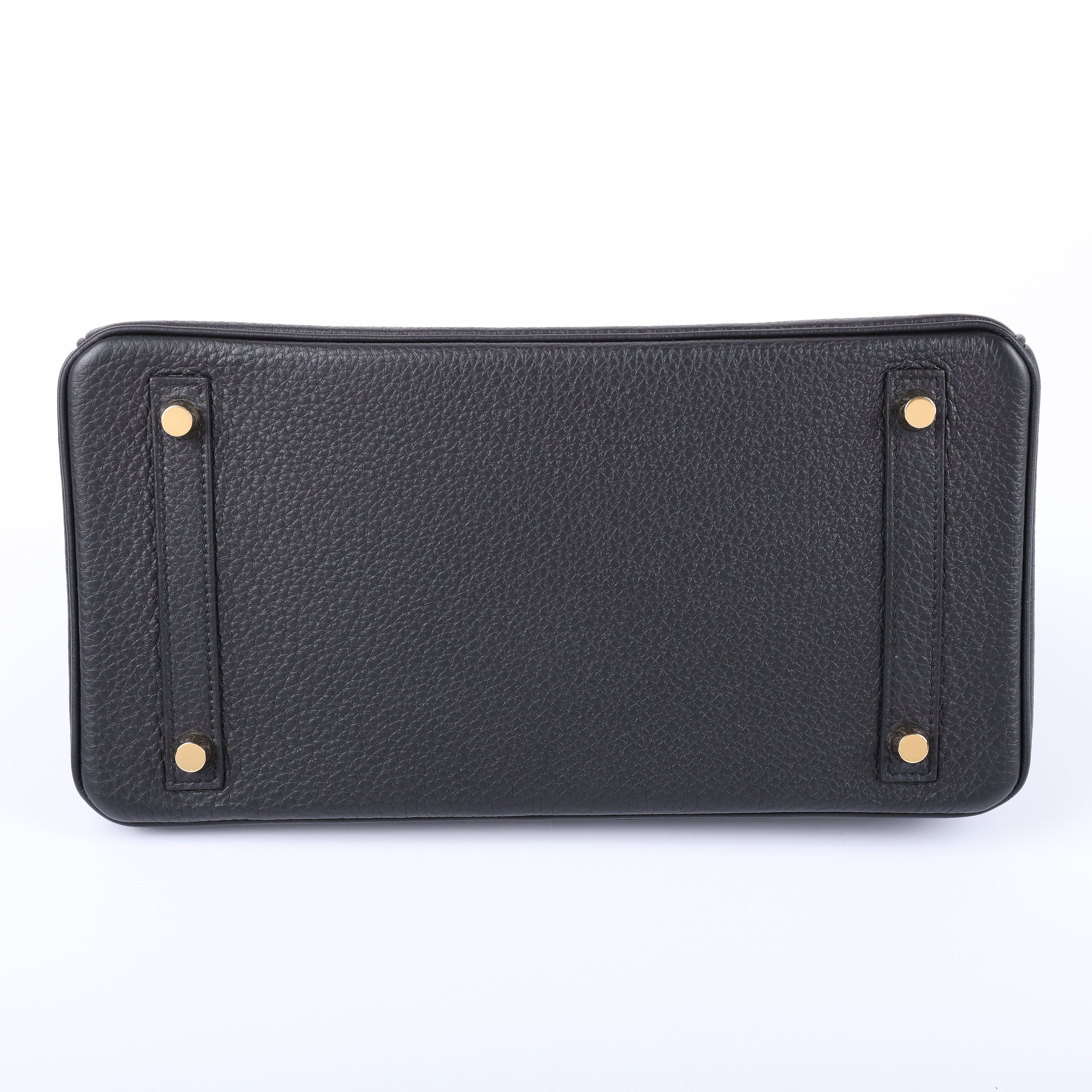 Hermès Black Togo Retourne Birkin 30 (GHW | 2016)